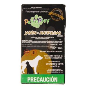 Jabón Antipulgas Dermatológico Perros y Gatos 50gr