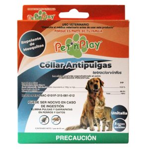 Collar Antipulgas y Garrapatas Unitalla para Perros y Gatos
