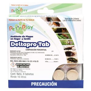Tabletas Repelentes de Insectos para Interiores y Exteriores (16Lt)