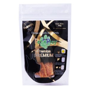 Premios de Pechuga de Pollo Deshidratados 100% Natural 40gr