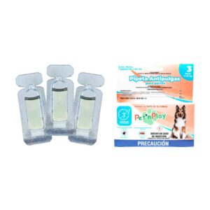 3 Pack Pipeta Antipulgas y Garrapatas Para Perros de 11 a 20kg