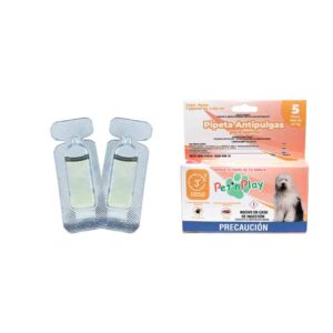 2 Pack Pipeta Antipulgas y Garrapatas para Perros Más de 40kg