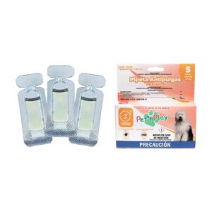 3 Pack Pipeta Antipulgas y Garrapatas para Perros Más de 40kg