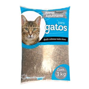 Arena Para Gato Aglutinante 3kg